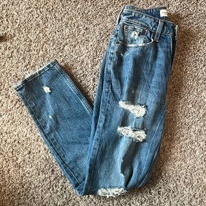 Abercrombie curve love mom jean
